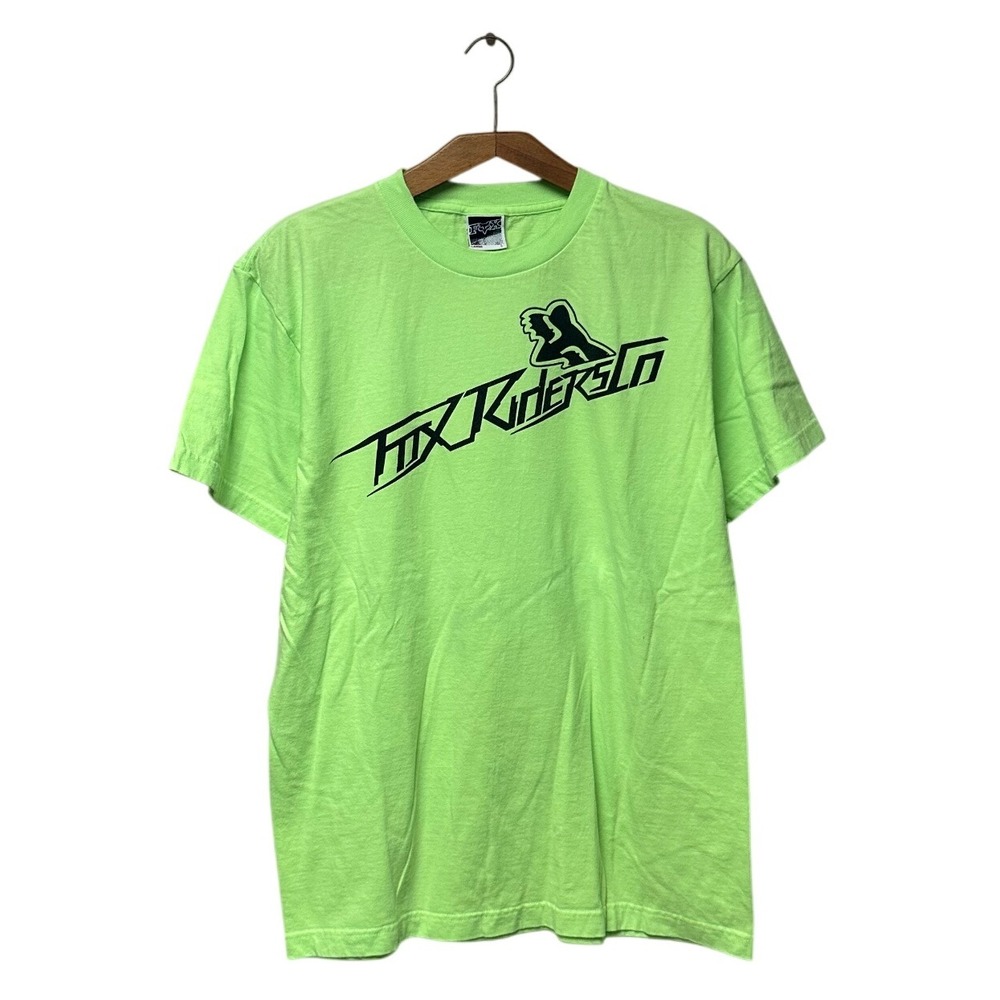 Y2K Fox Racing Grunge Skater Tapout style Styler Emo Shirt